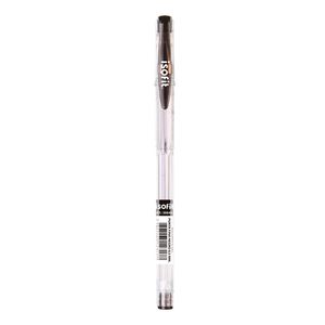 Lapiz Gel Punta Fina Negro 0,5Mm Isofit
