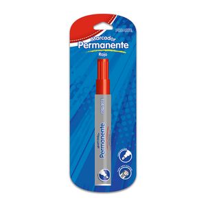 Plumon Permanente Punta Biselada Rojo Proarte