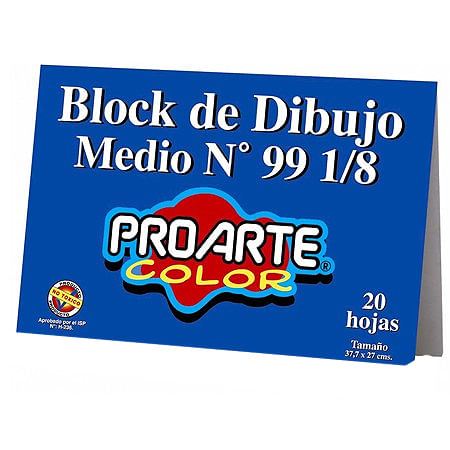 BLOCK-DIBUJO-99-1-8-20HJ-PROARTE