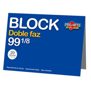 Block Dibujo 99 1/8 20Hj Doble Fas Proarte