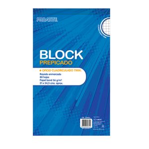Block Prepicado Oficio 80Hj 7Mm Proarte