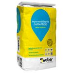 MORTERO IMPERMEABILIZANTE CEMENTICIO SACO 20KG WEBER
