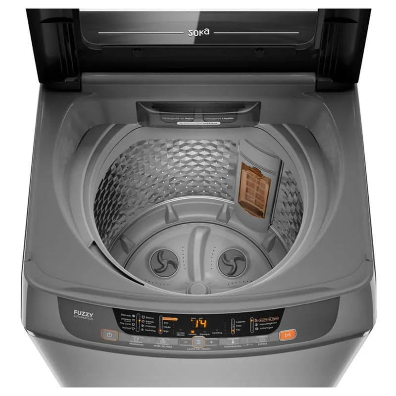 LAVADORA AUTOMATICA 20KG SILVER SZG MADEMSA