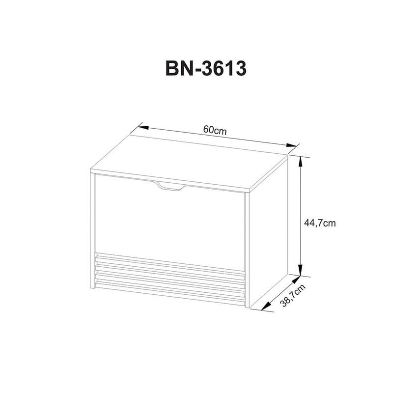 MUEBLE-VANITORIO-MURAL-CON-1-PUERTA--1-CAJON-ALMENDRA-BN3613-TECNOMOBILI
