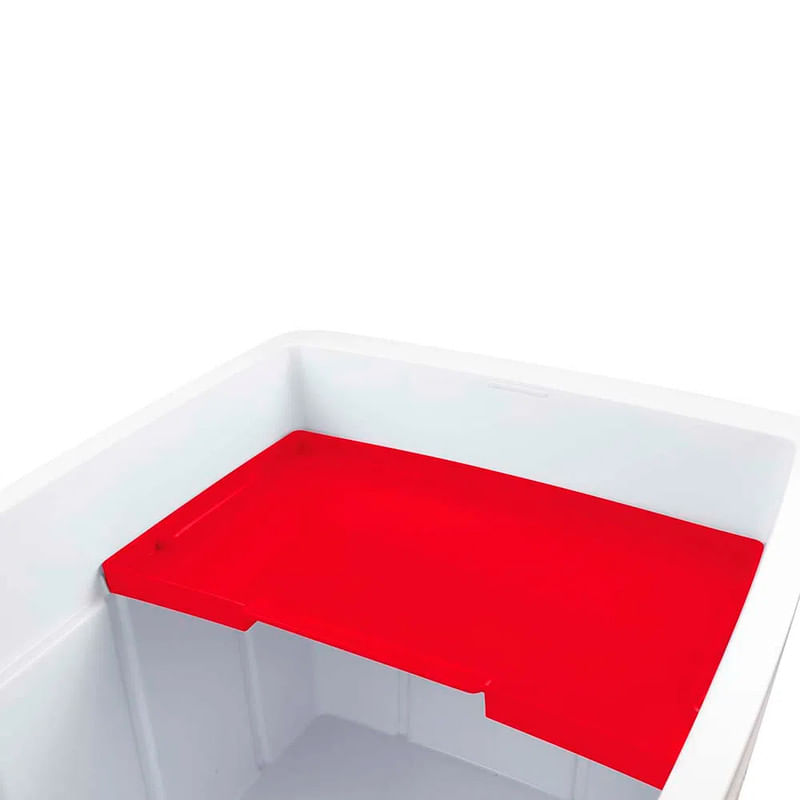 NEVERA 75LT ROJO MOR BRASIL