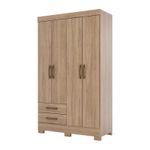 CLOSET 4 PUERTAS+2 CAJONES JEQUITIBA BRIZ