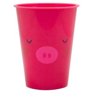 Vaso 450Ml Cerdito Rosado  Kido