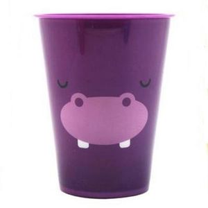 Vaso 450Ml Hipopotamo Morado Kido