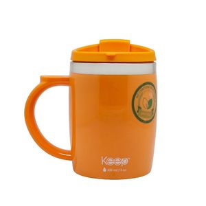 Termo De Agua Mug Naranjo Keep