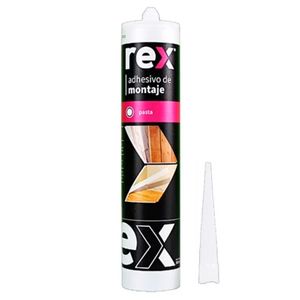 Adhesivo De Montaje 300 Ml Rex