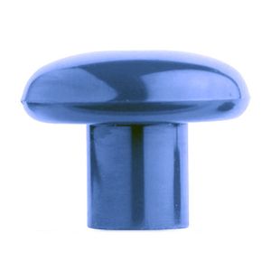 Perilla Plastica Cristal 38Mm (1Un) Azul Dvp