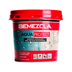 Impermeabilizante Bajo Ceramico Aquaprotect Tineta 5Kg Bemezcla