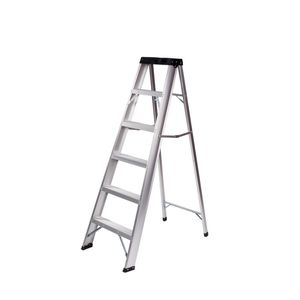 Escalera Tijera Aluminio 6 Peldaños Uro