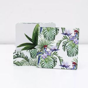 Posavasos 6 Unidades Diseños Hojas Bighouse