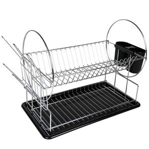 Escurridor De Platos 50X23.5X33Cm Acero Inoxidable Mor