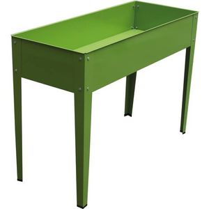Macetero Pedestal Metal 100X40X80Cm Rectangular Bighouse