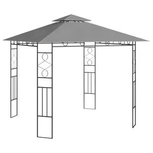 Toldo Pergola Gris 3X3Mts