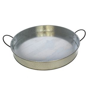 Bandeja Acero Galvanizado 35.5X5Cm Life Art