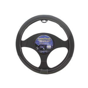 Cubre Volante 38Cm Negro/Gris Goodyear