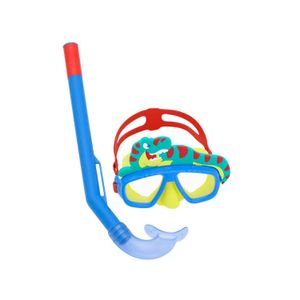 Set De Buceo Snorkel Dinosaurio 3 A 8 Años Bestway