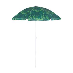 Quitasol Verde Hojas 1.80Mt Con 70% Filtro Uv Mor