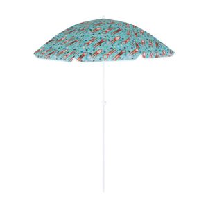 Quitasol Turquesa 1.80Mt Con 70% Filtro Uv Mor