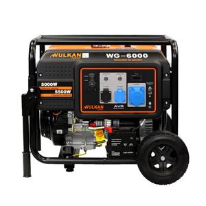 Generador 5.0Kva 220V Gasolina Partida Electrica Wulkan