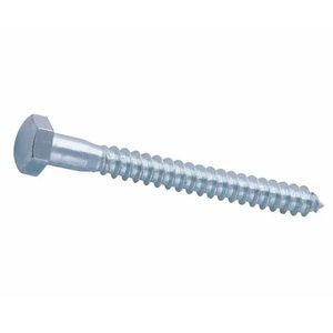 Tornillo Tirafondo 3/8X6" 25 Unidades Imporper