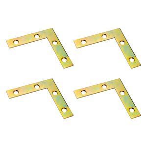 Escuadra Plana 2 Zincado Dp 4U Lioi