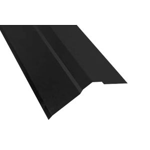Caballete Recto Negro 0.35X408X3000Mm