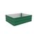 Bancal Huerto Galvanizado Verde 100X80X30Cm Rectangular Bighouse