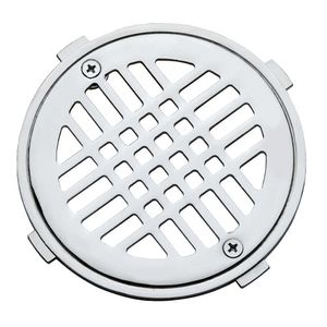 Rejilla Para Ducha Redonda 110Mm Cromada Poli