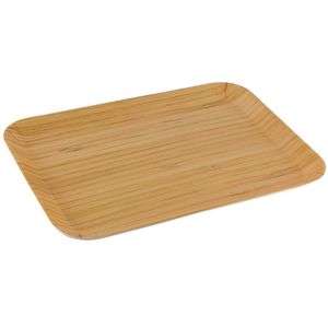 Bandeja 38.5X27Cm Bambu Color Crema Life Art