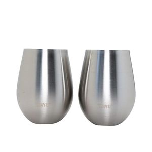 Vaso Coktail Metalico 500Ml 2 Unidades Wayu