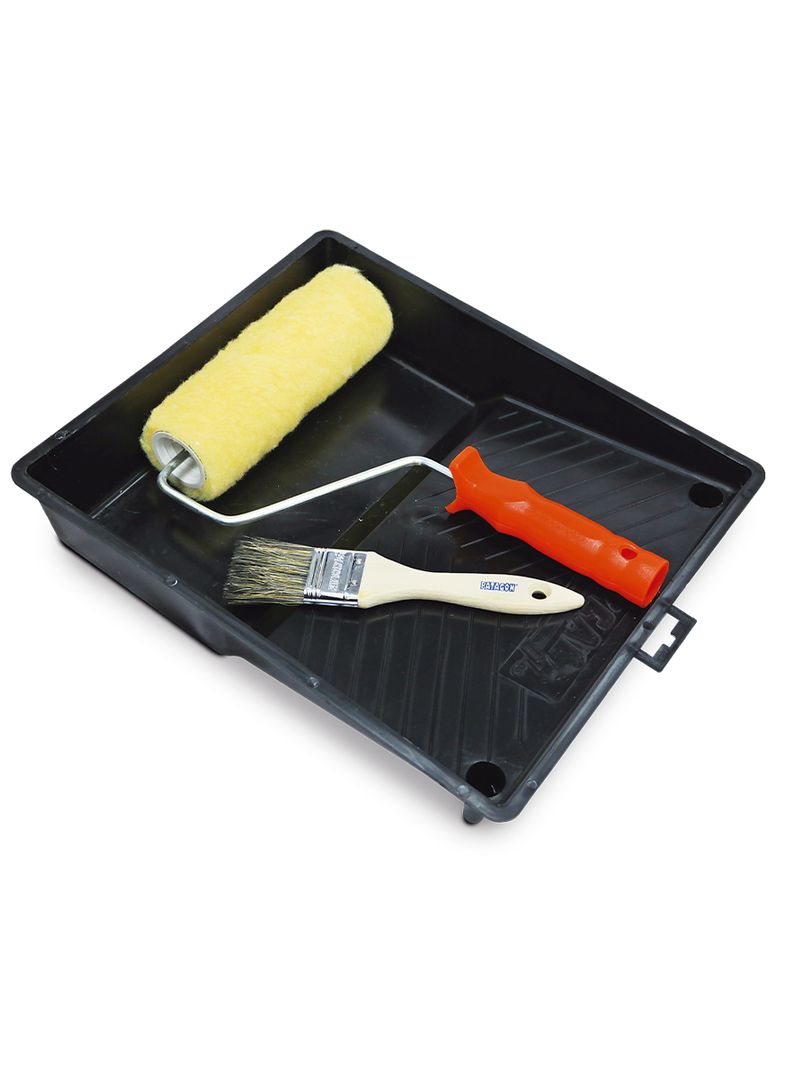 Kit Para Pintar Bandeja Rodillo Brocha