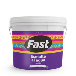 Esmalte Al Agua 1 Tineta Blanco Fast