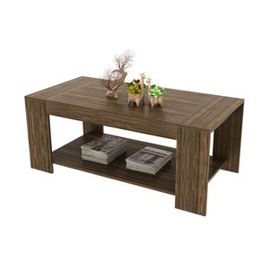 Mesa De Centro Nogal Mc2227 Tecnomobili