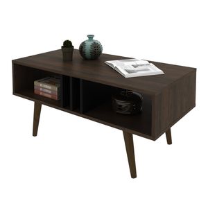Mesa De Centro Rustico-Negro Mc2226 Tecnomobili