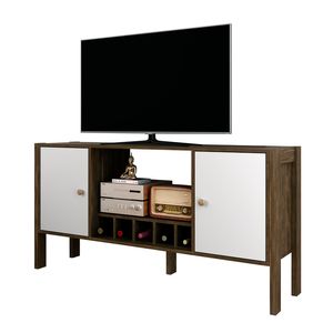 Rack Tv 55" Nogal/Blanco R1472 Tecnomobili