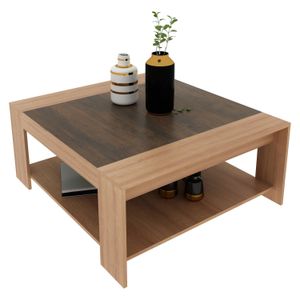 Mesa De Centro Rustico Mc2219 Tecnomobili