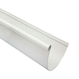 Canaleta Para Techo Universal 4Mt Blanco Vinilit