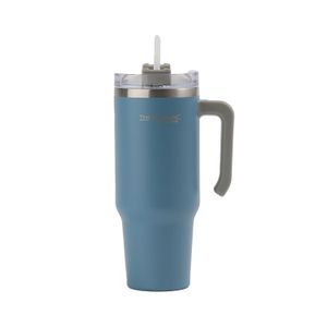 Termo Mug 1.1Lt Straw Acero Inoxidable Azul Thermos