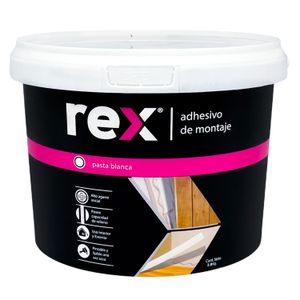 Adhesivo De Montaje 3.8Kg Rex