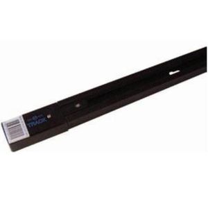 Riel Energizado 2 Metros Negro Byp