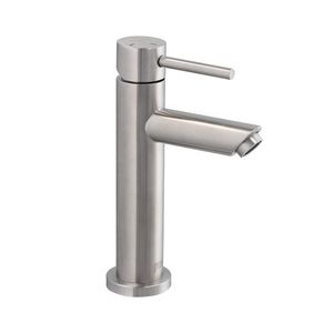 Monomando Lavamano Oregon Alto Inoxidable Plumber