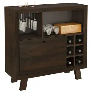 Bar Rustico 8 Nichos + 1 Cajon Ad5002 Tecnomobili