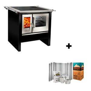 Cocina a Leña Allegra Negro Amesti (T/5")