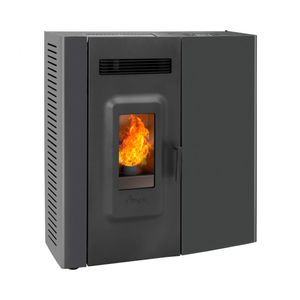 Estufa A Pellet Amesti Slim 9000 Negro