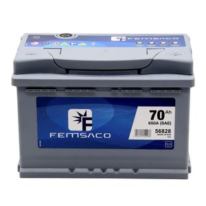 Bateria Para Auto 70Ah 585Cca 56828 Positivo Derecho Femsaco