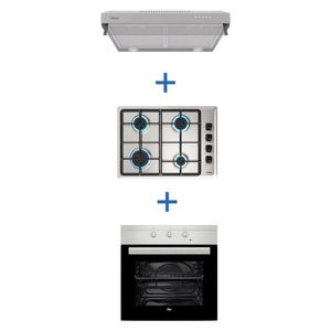 Kit Horno Electrico Hs445 + Encimera Hlx540Bu Y Campana Cx62120I Teka